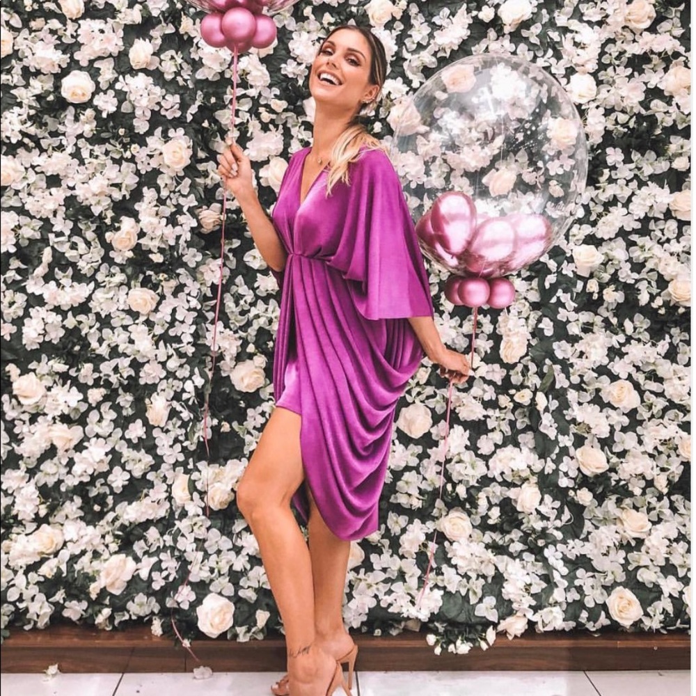 Nanda Dress Purple Size M